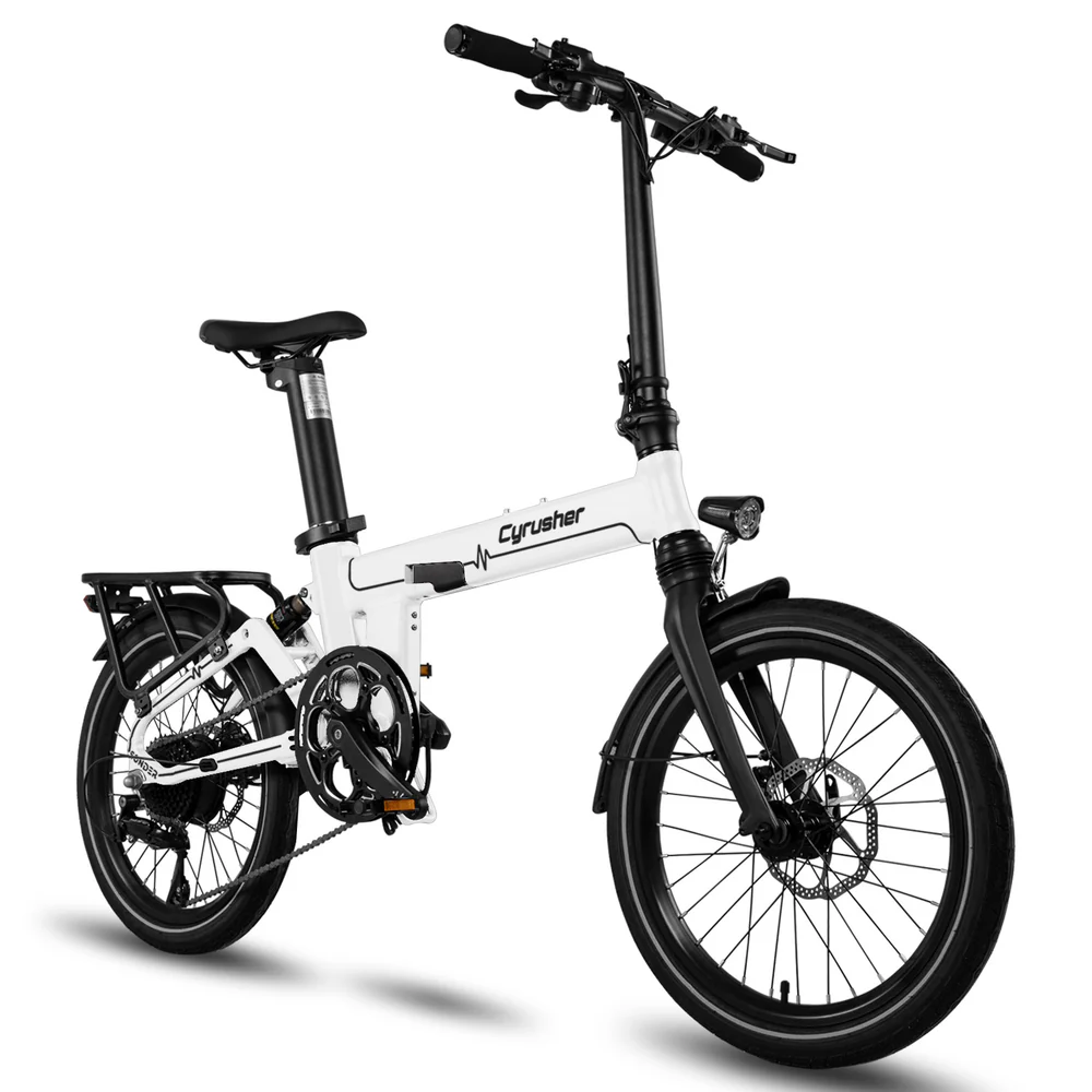 Velo-electrique-pliant-Cyrusher-Sonder-blanc.webp
