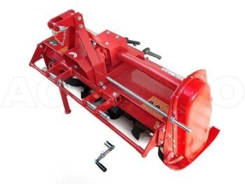 Fraise rotative pour tracteur série moyenne-légère AgriEuro modèle RS 105 avec kit déplacement manuel