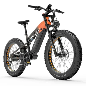 VTT Electrique LANKELEISI RV800 Plus Haute Qualité 750W Moteur Bafang