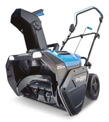 Souffleuse à neige sans fil Mastercraft 2 x 20 V avec batterie PWR POD 5,0 Ah