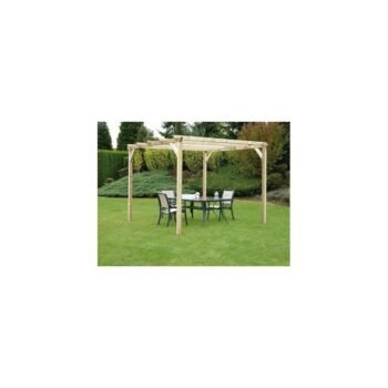 Pergola Ancolie 300x300x247 cm – Pergola Jardin Moderne et Résistante